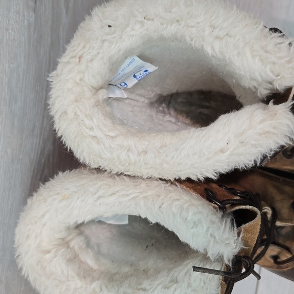 Vintage Sorel Mens Leather Duck Boots Insulated lined shoes sz 9 - Picture 5 of 12